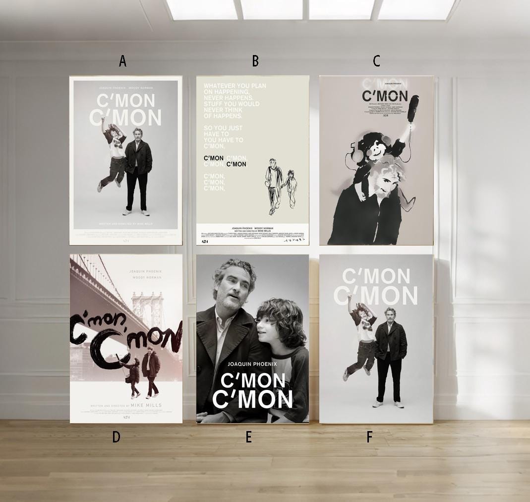 C'mon C'mon Poster - Etsy