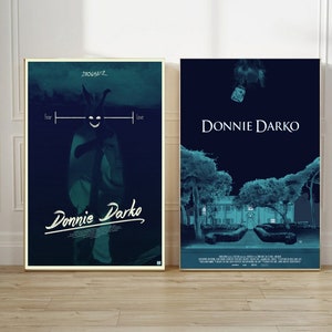 Donnie Darko Film classic movie canvas poster unframe multiple choice-12x18‘’16x24‘’24x36&#39;&#39;