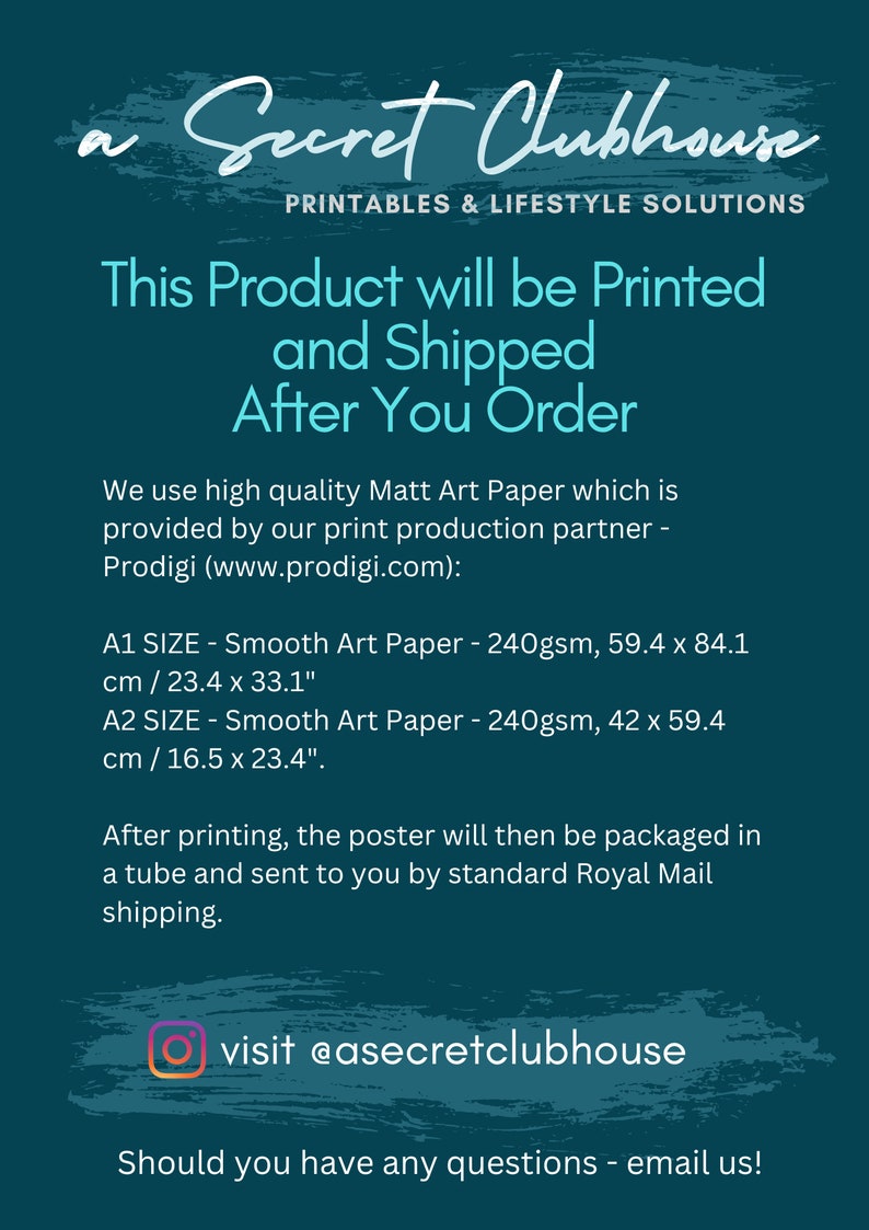 8 Generation Circular Family Tree Poster 4 Printed & Shipped to You