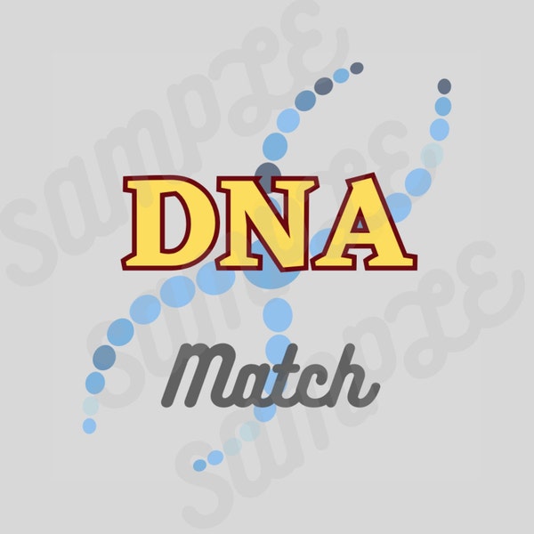 Design 3a | Organise Digital Family Trees with Original Genealogist DNA Icons | Images Designed to Find Cousins and Ancestors Easily Online