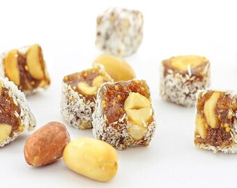 Peanut Turkish Delight, Double Roasted Turkish Delights, Nut Mixed Turkish Delights, Coconut Coated Turkish Delight, Peanut Dessert