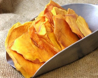 Sun Dried Mango, Dried Fruits, The Love for Sun-Dried Mango, Organic Dried Mangoes, Dried Mango Slices, Low Sugar Mango, 9oz - 250g