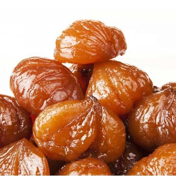 Marron Glace, Chesnut,Traditional Desserts, Natural Sugar Beet Chestnut, Chestnuts in Syrup, Does Not Contain Glucose Syrup