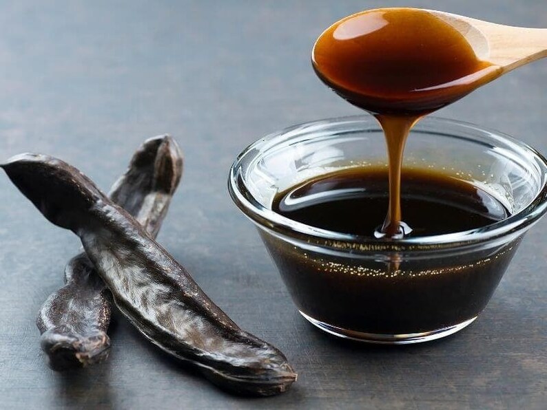 Carob Molasses Carob Syrup Organic Carob Extract Natural Etsy