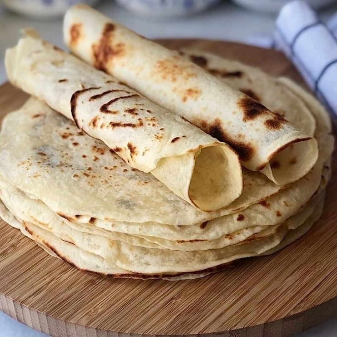 Turkish Lavash, Traditional Lavash Bread, Village Bread, Thin Bread, 0.77 Lb 350g 6 Piece Etsy