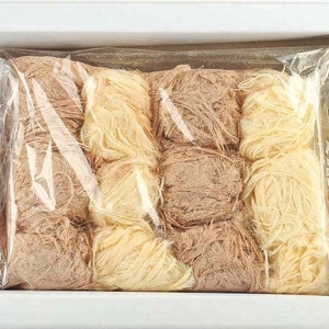 Candy Floss Pişmaniye, Cotton Candy, Cocoa and Plain Mixed Candy Floss , 0.55 lb 250g 12 pieces image 5