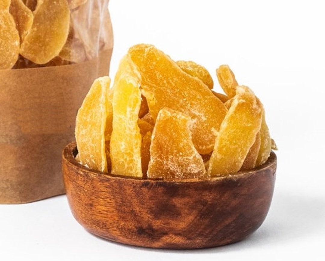 Dried Ginger, Dried Natural Vegan Ginger, Dried Organic Fruits, Healthy