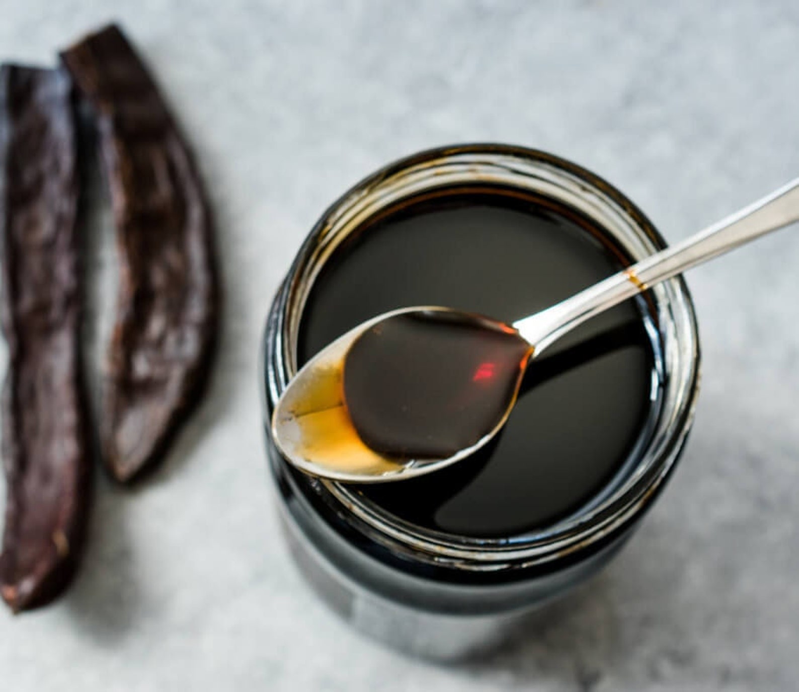 Carob Molasses Carob Syrup Organic Carob Extract Natural Etsy