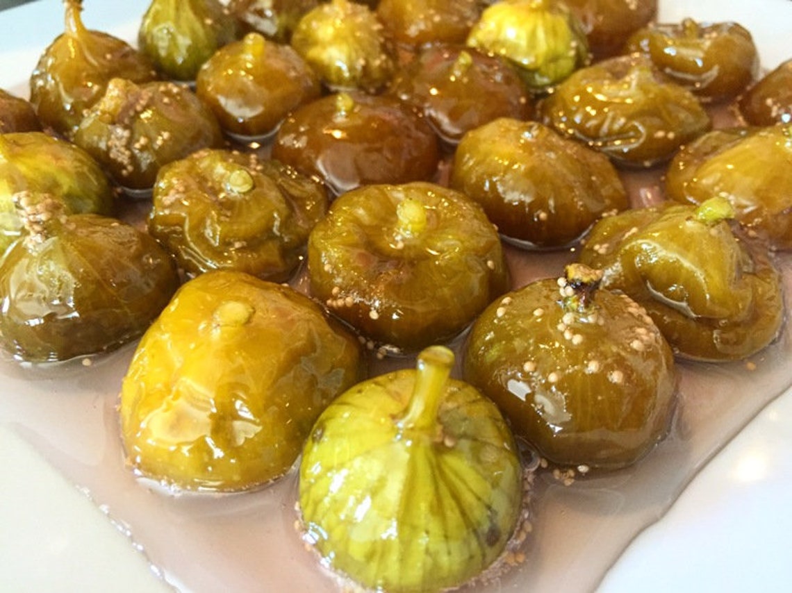 Green Fig Jam Traditional Jam Fig Dessert Breakfast Snack Etsy