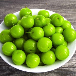 Groene Pruim, Yesil Erik, Janerik, Zure Groene Pruimen, Vers Fruit, Pruimenbomen, Green Gage, Verse Pruim, Verse Pruimen afbeelding 8