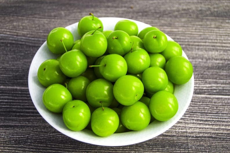 Groene Pruim, Yesil Erik, Janerik, Zure Groene Pruimen, Vers Fruit, Pruimenbomen, Green Gage, Verse Pruim, Verse Pruimen afbeelding 8