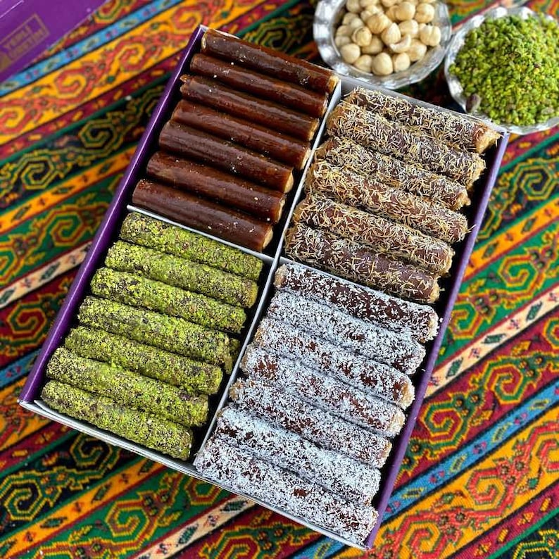 Mixed Turkish Delight Honey Dessert Dried Fruit Pulp | Etsy