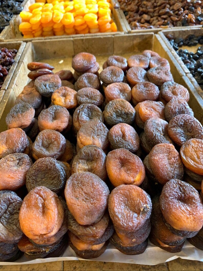 Black Dried Apricots Sun Dried Apricot Dried Apricot Etsy