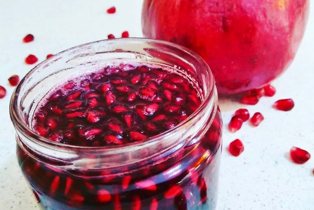 Pomegranate Jam, Natural Jams, Pomegranate Extract Jam, Pomegranate