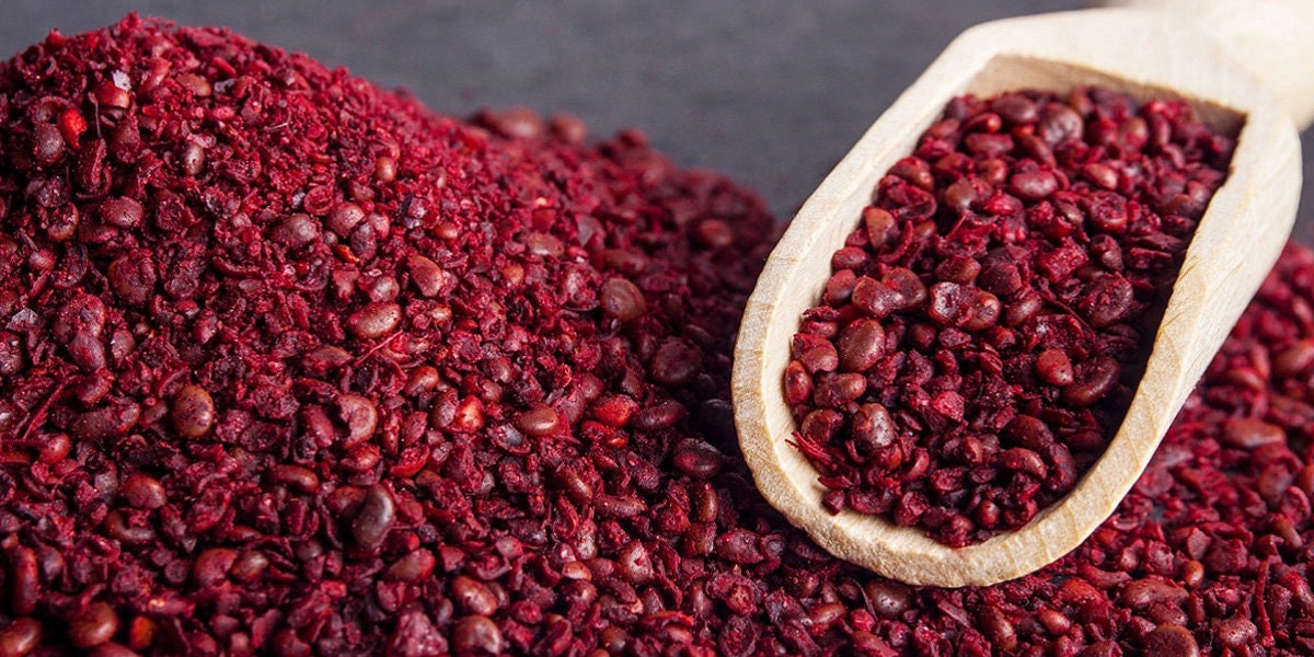Sumac Organic Sumac Spice Ground Sumac Organic Authentic Etsy