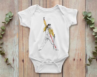 freddie mercury baby grow
