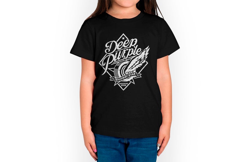 Deep Purple Highway Star Rock Kids T 
