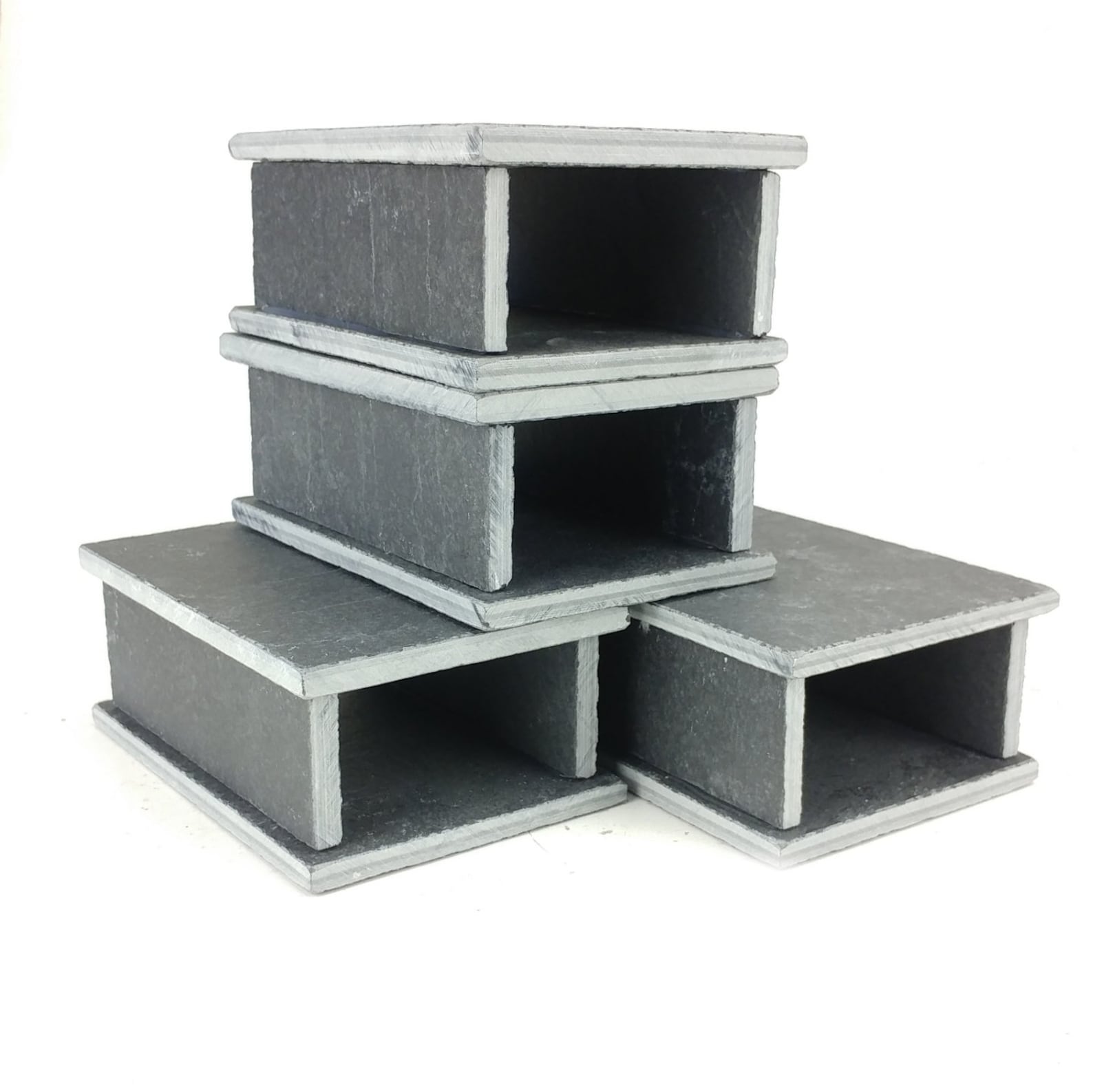 4 Aquarium Slate Tunnel Caves Natural Stone Rock for Fish Etsy