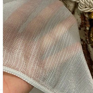 Custom Curtain  White Sheer Color Stripe Bedroom Living Room Children&#39;s Room Curtain Fashion