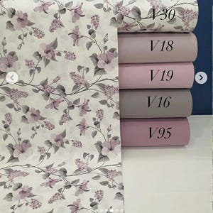 Lilac Cotton Duvet Cover  Gift Set Bedding Set , Flat Sheet, Fitted Sheet, Pillowcases 100%Soft Turkish Cotton Twin Full Queen