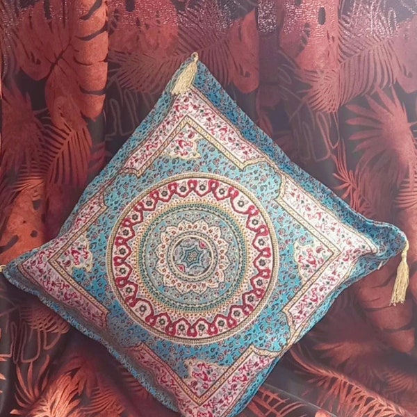 Turquoise Throw Pillow Etsy