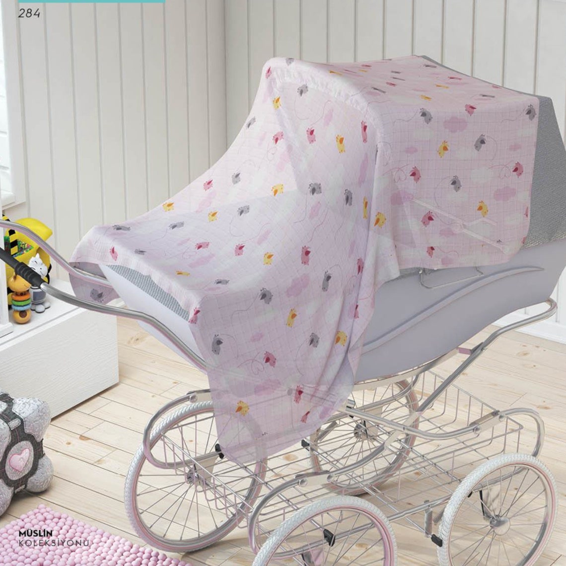 BABY STROLLER BLANKET 100 algodón orgánico y tela de muselina Etsy