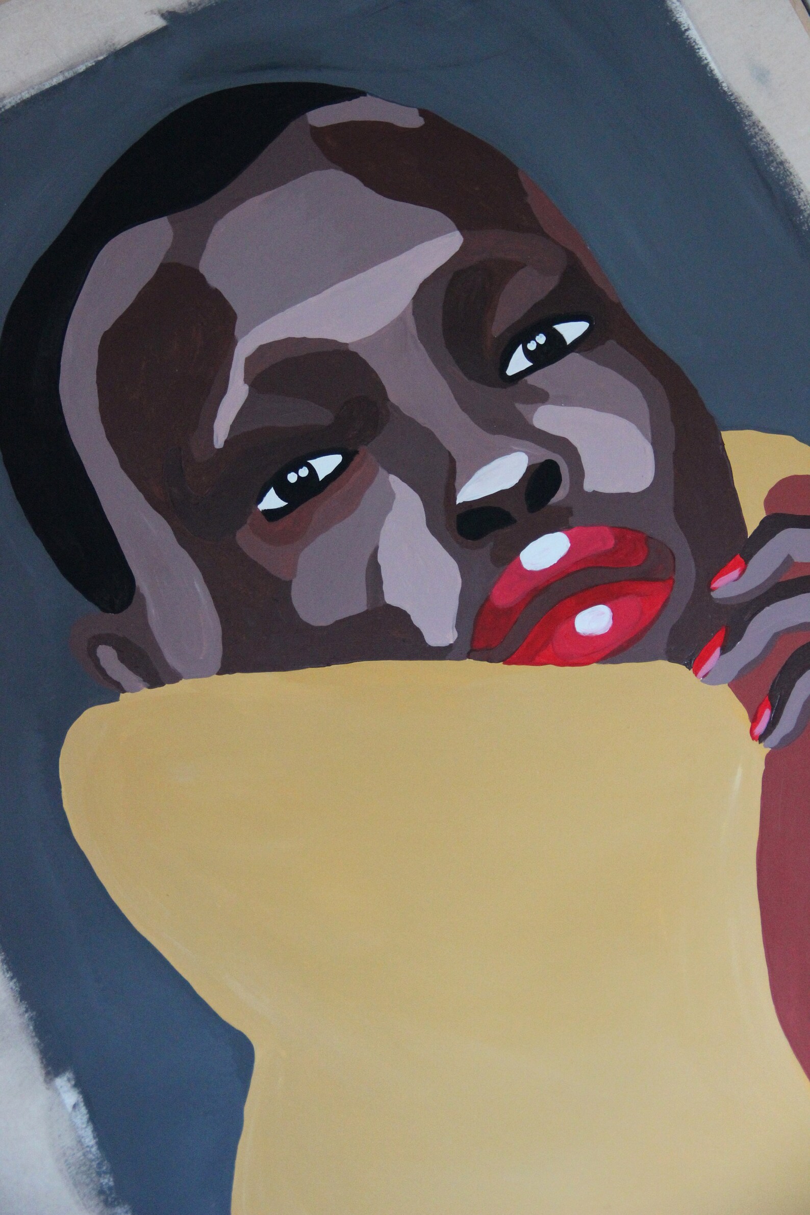 African Woman Painting Black Woman Original Art American Woman | Etsy