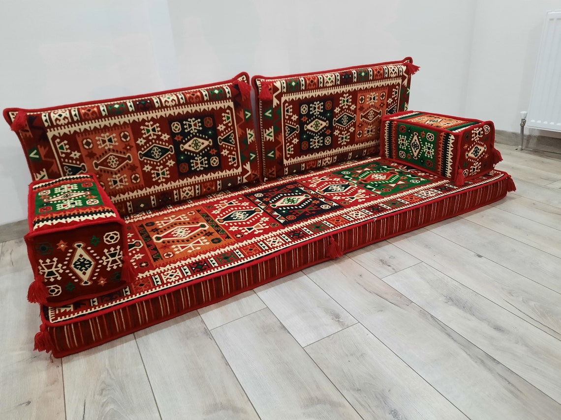 Floor seating set arabic majlis arabic jalsa bohemian Etsy