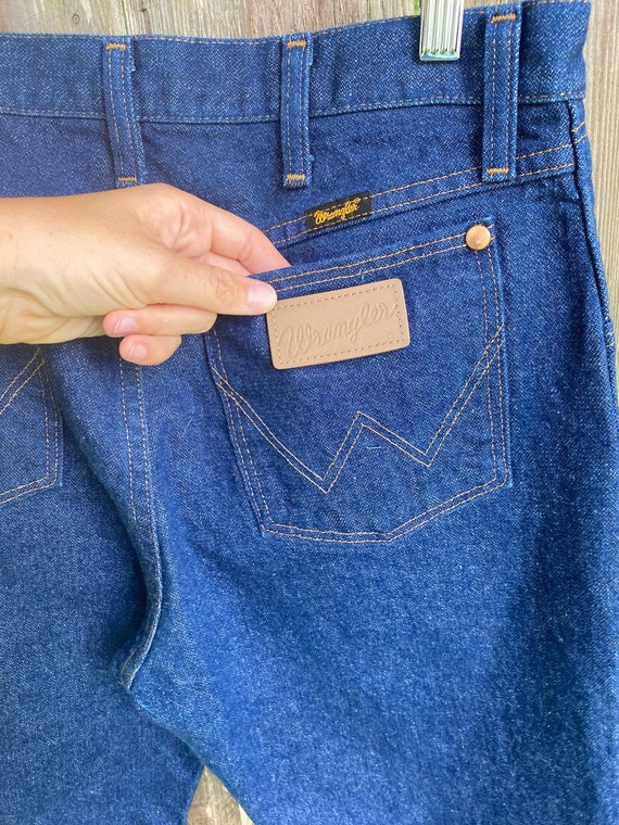 Retro Dark Wash Wrangler Jeans W31 L34 - Etsy