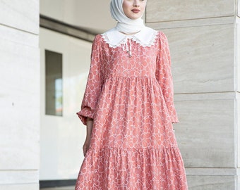 maxi hijab dress