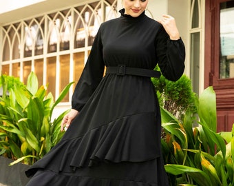 long dress with hijab