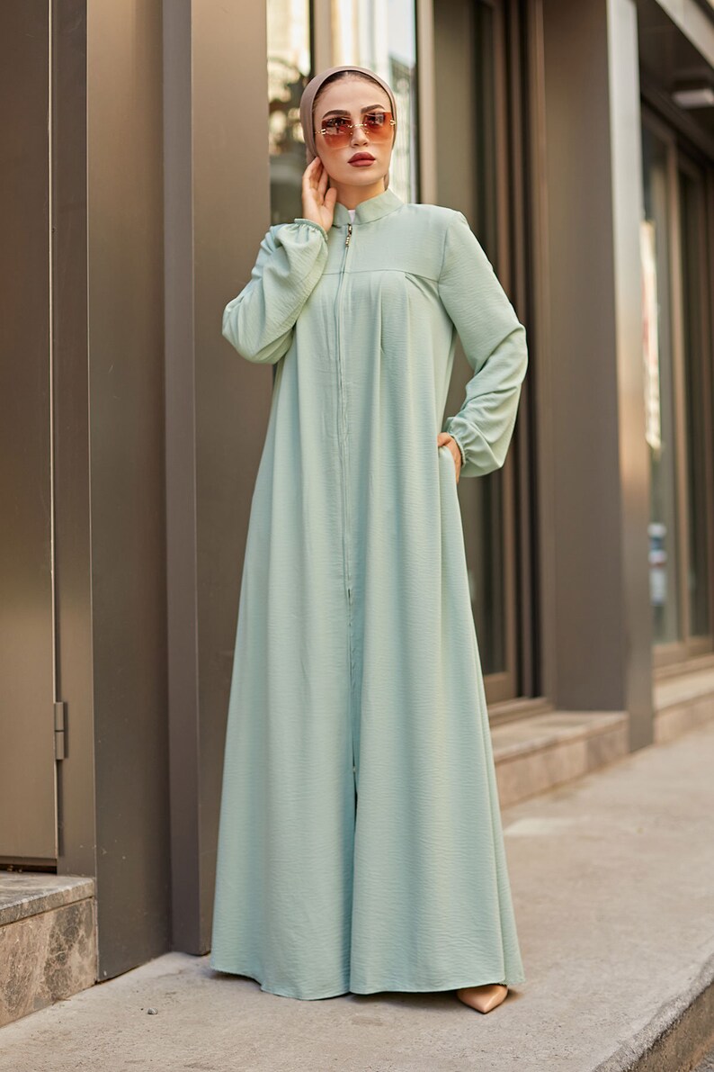 New Design Fashion Abaya Over Coat Muslim Clothes Modern | Etsy