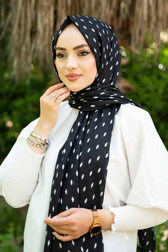 cotton hijab shawl