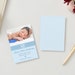 Printable Template For Baby Boy Announcement