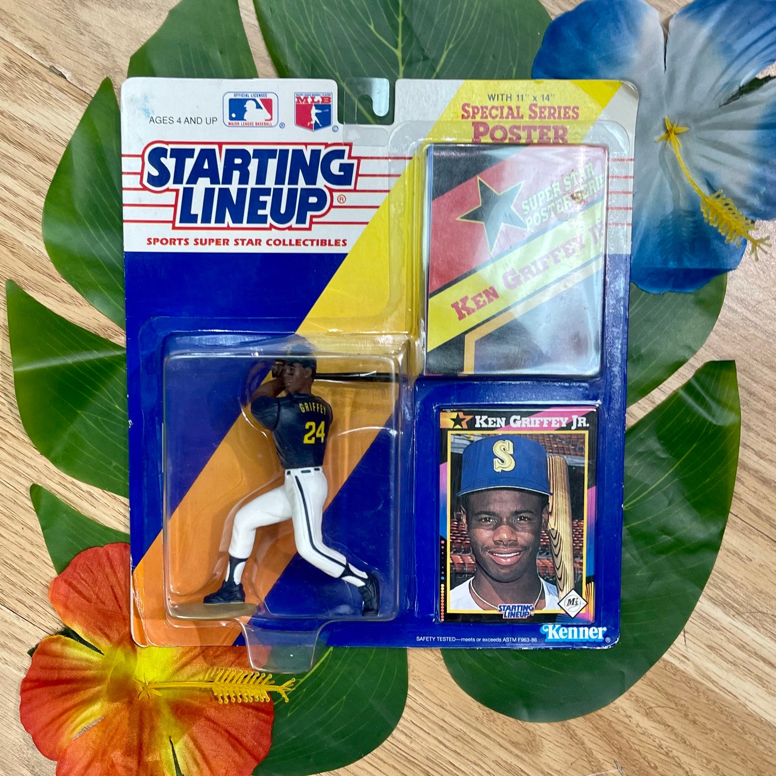 Kenner Starting Lineup 1992 Edition Ken Griffey Jr. Figure Etsy