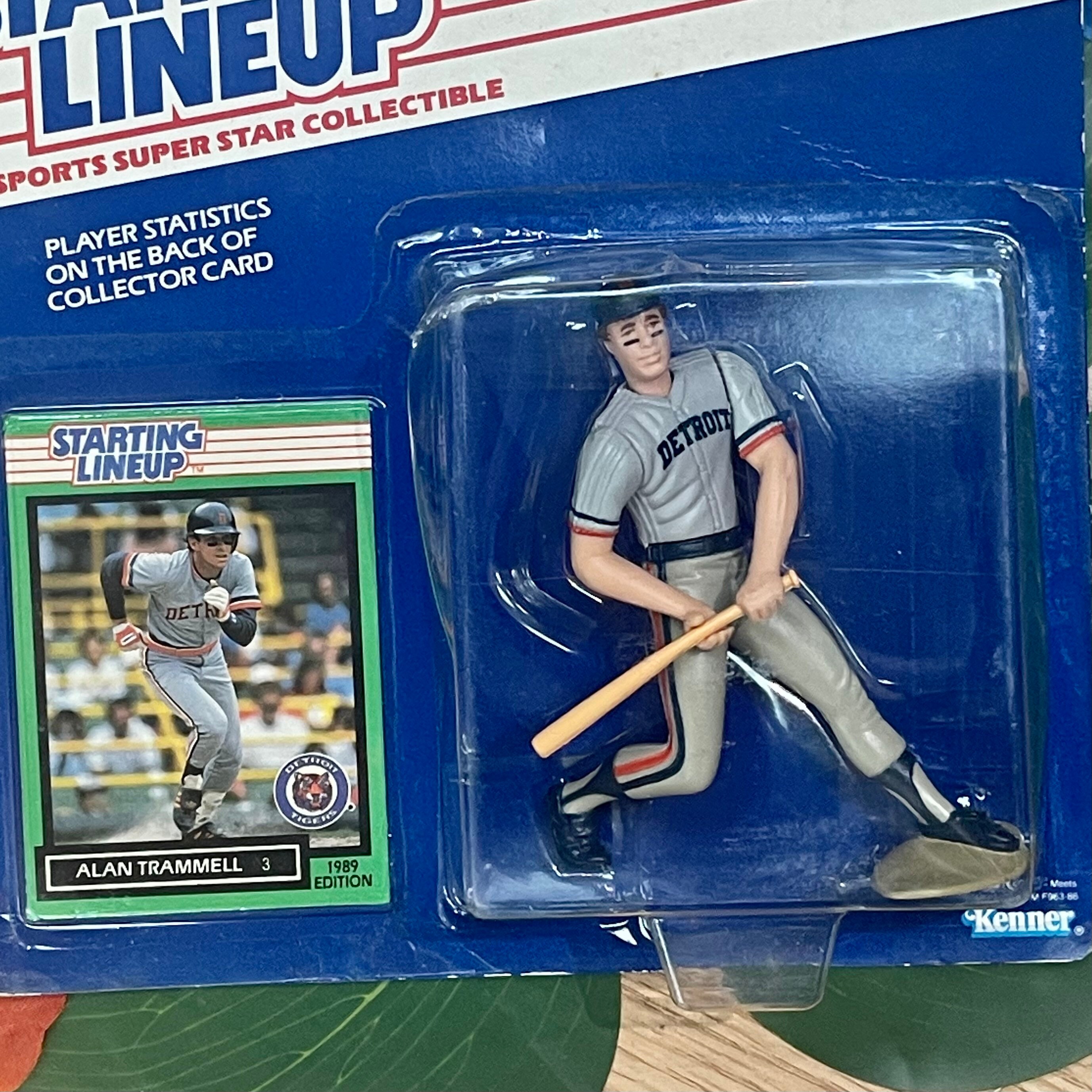 Starting Lineup 1989 Edition Alan Trammell Figure Etsy