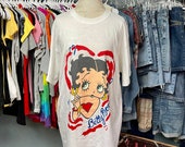 Women s Anvil Betty Boop T-Shirt