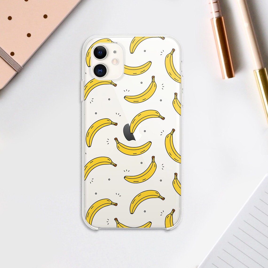 Bananas Phone Cases iPhone 11 Pro Case Silicone iPhone Xs Max Etsy