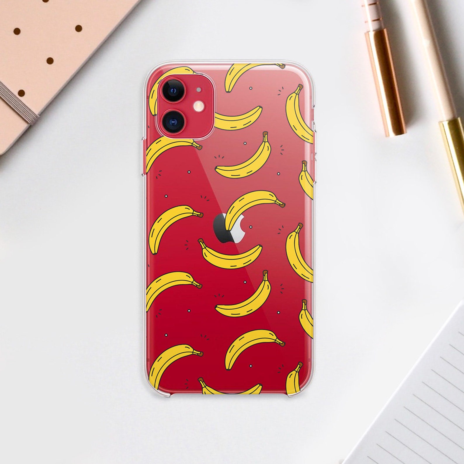 Bananas Phone Cases iPhone 11 Pro Case Silicone iPhone Xs Max Etsy