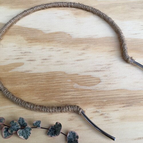 Twin Loop Jute Wrapped Endless Trellis Ideal for Continued Etsy