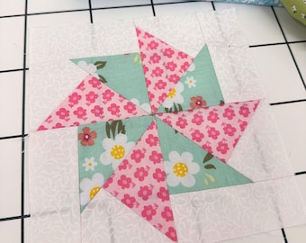 Quilt pattern for beginner, quilt block pattern, pinwheel quilt pattern , pinwheel quilt block, baby quilt, quilt pattern beginner pattern