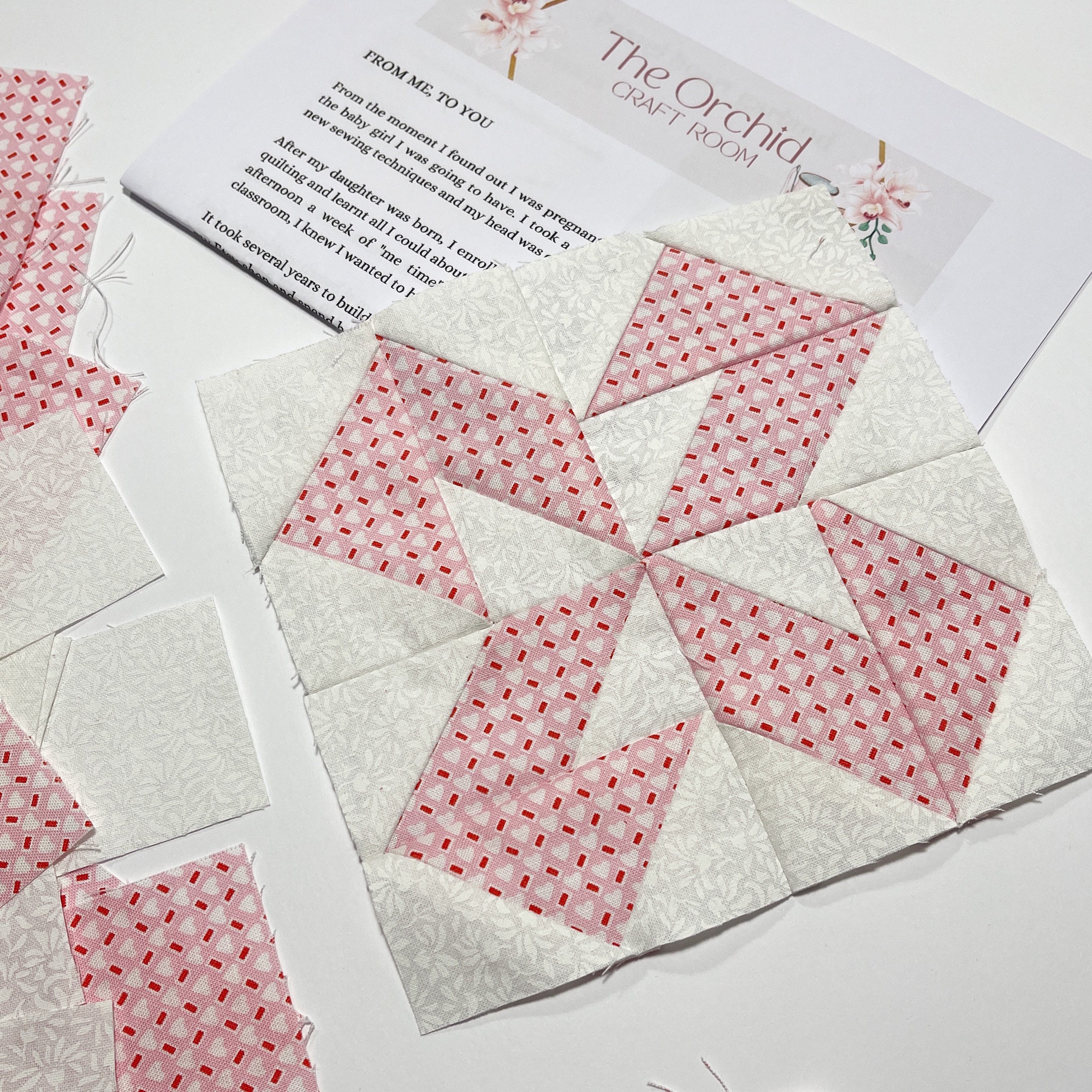 Beginner Patchwork Quilt Kit DIY Patchwork Kit DIY Quilt Etsy UK