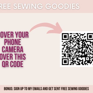 Beginner friendly sewing kit for beginners learning to sew.