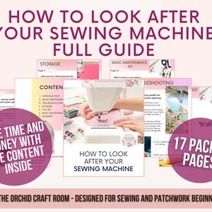 Sewing Machine Guide: Maintenance & Troubleshooting (PDF ebook)