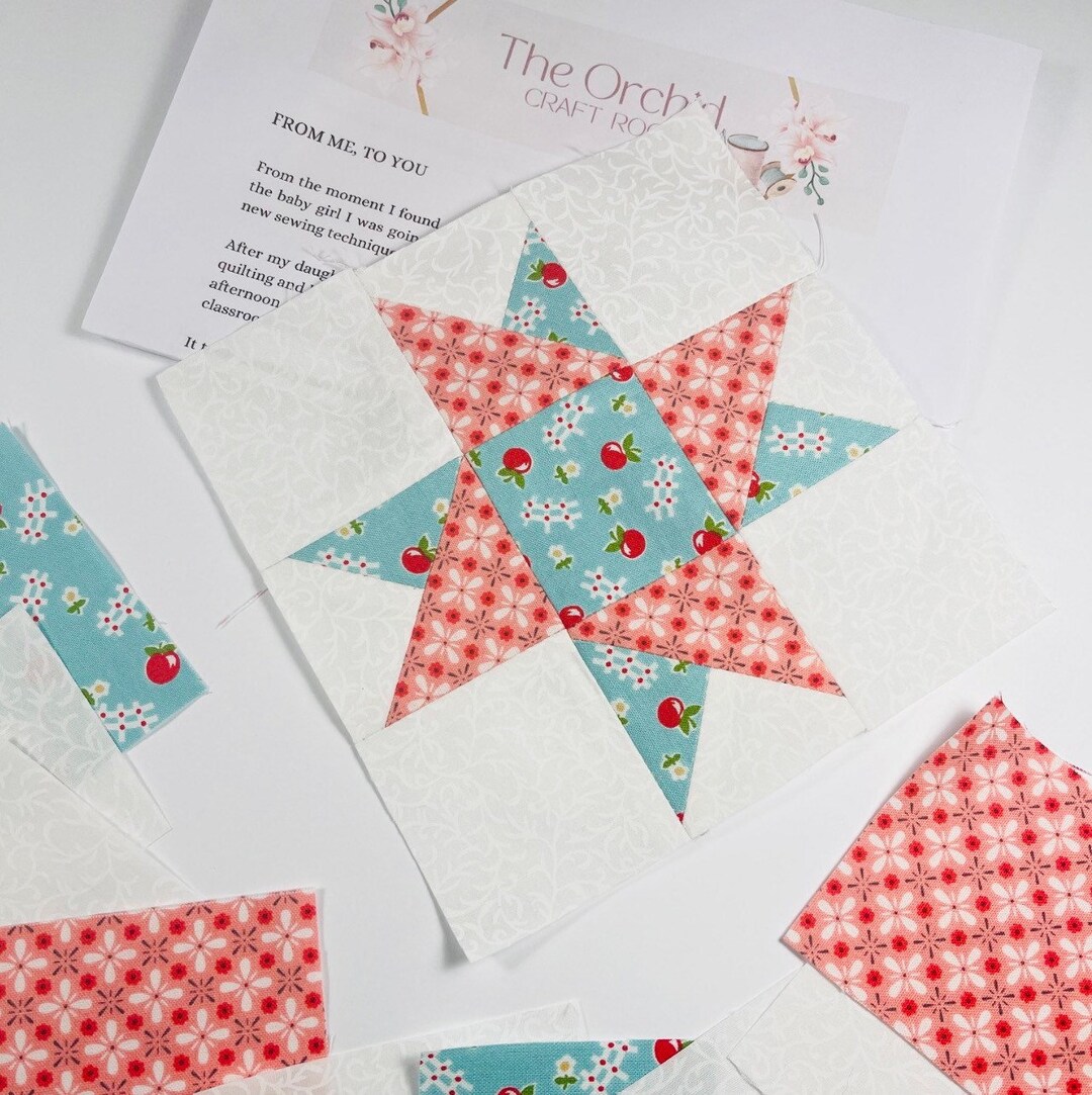 Precut Quilt Kit, Learn to Quilt, Beginners Quilt Kit, Make Your Own Quilt, Patchwork DIY Quilt