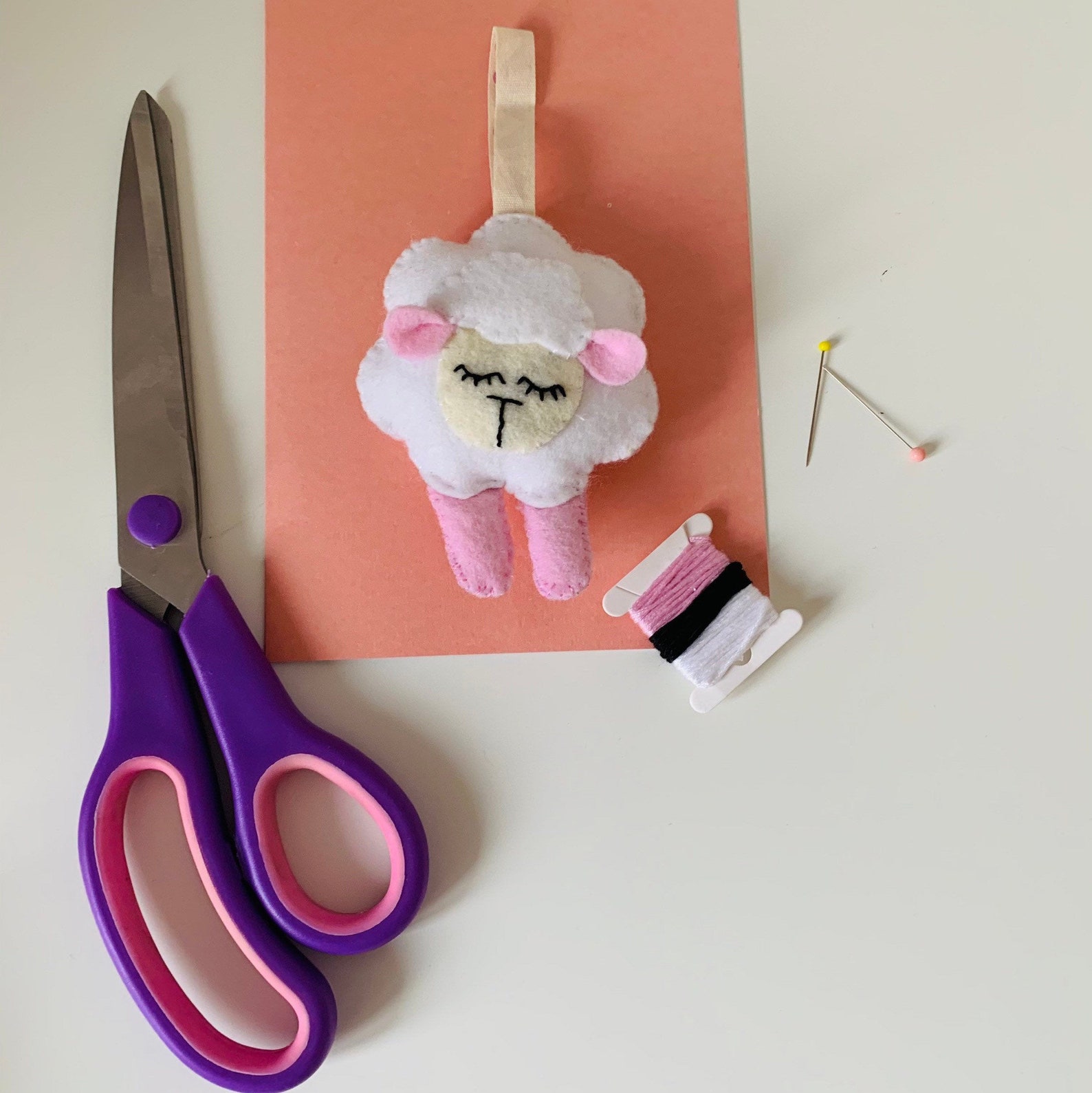 Make at home sewing kit DIY farm animal kit felt animals Etsy