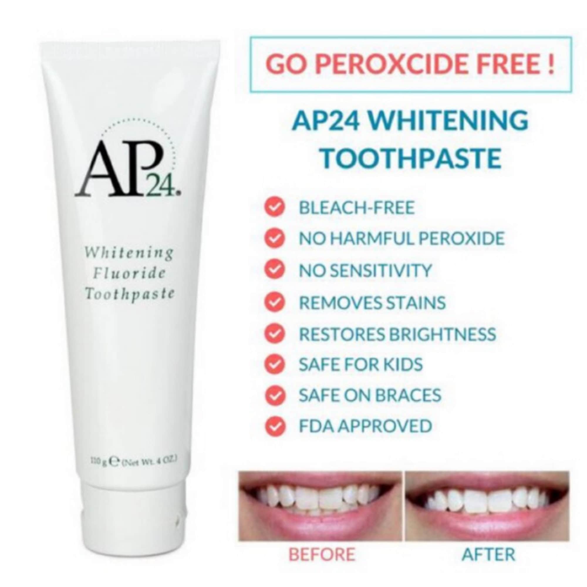 AP 24 WHITENING TOOTHPASTE Nu Skin Ap 24 Teeth Whitening Etsy UK