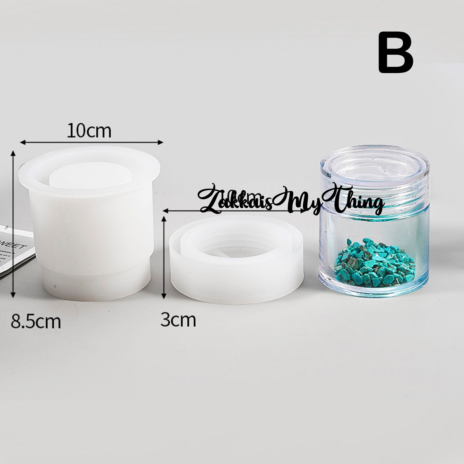 Silicone Storage Jar Mold Resin Mold Container Mold Resin Etsy UK