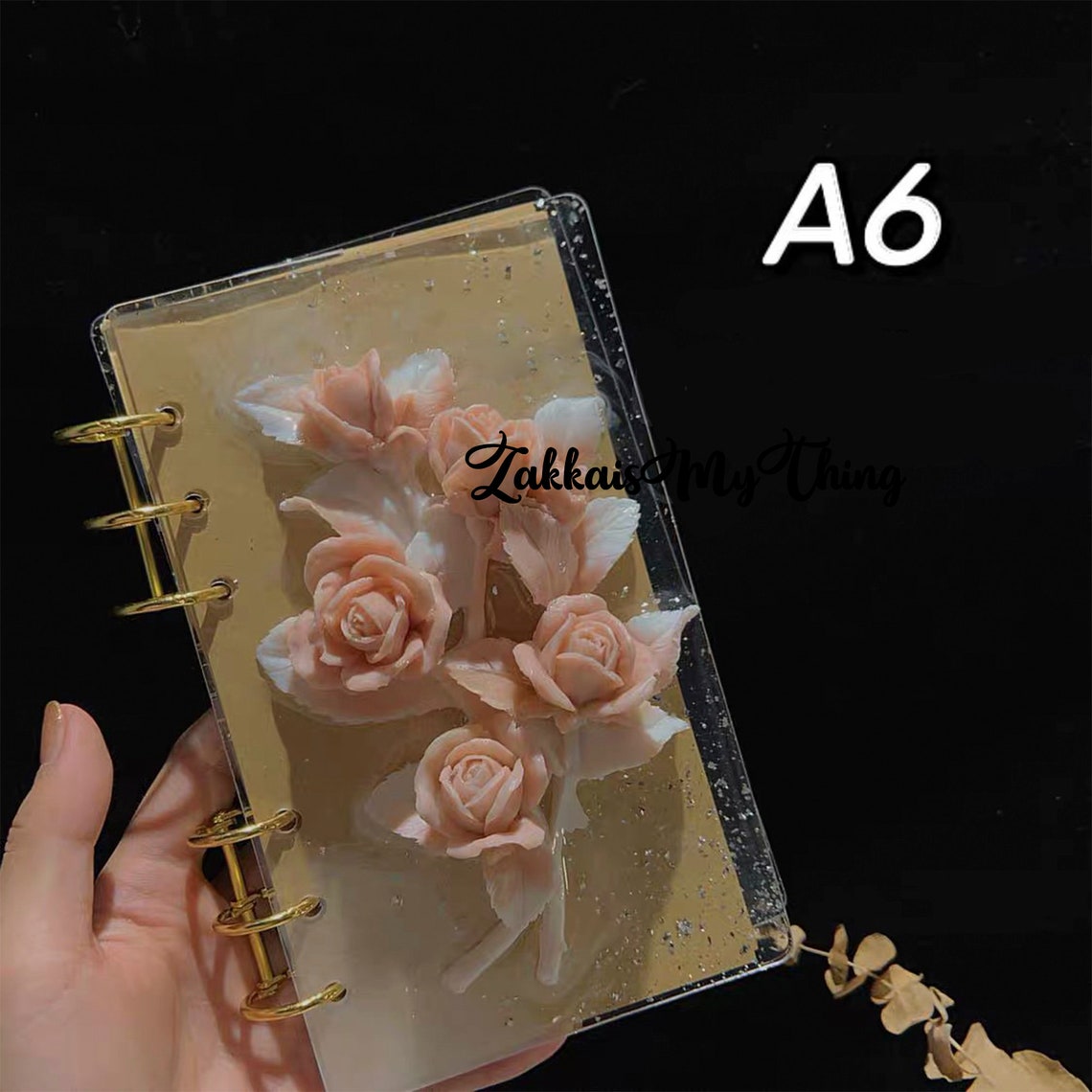 Notebook Resin Mold Notebook Cover Silicone Mold A5/A6/A7 Etsy