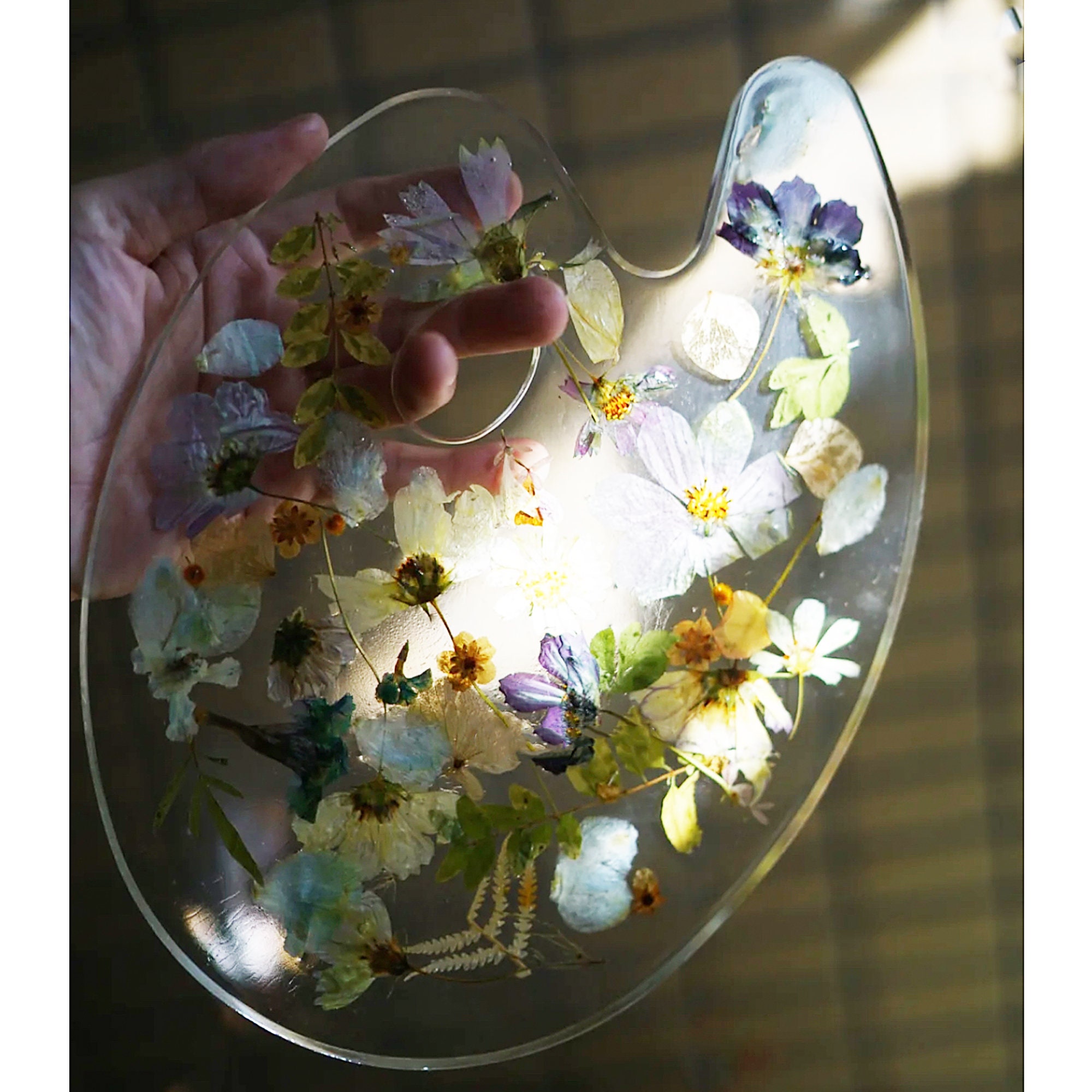 Paint Palette Silicone Mold for Resinpalette Mold Resincolor Etsy Canada